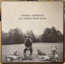 George Harrison All Things Must Pass 3 LP Vinyl Box Apple STCH 639 VG+ w/ Poster - £48.70 GBP