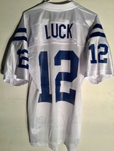 Reebok NFL Jersey Indianapolis Colts Andrew Luck White sz 2X - $25.24