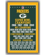Green Football Team Memorable Flag 3x5ft Packers Winner  - $18.00