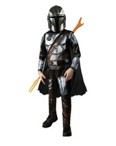 Child&#39;s Rubie&#39;s Star Wars Mandalorian Halloween Costume Sz Small (ages 4-6) NEW - £39.56 GBP
