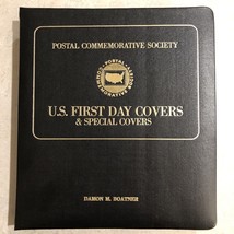 30+ U.S. First Date Day Covers FDC Postal Commemorative Society Book 1981-1985 - £19.98 GBP