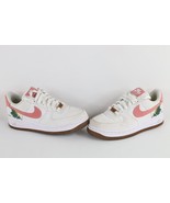 Nike Air Force 1 Womens 7 Distressed Spell Out Catechu Canvas Low Sneake... - $136.43 CAD