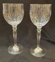 Waterford Crystal Newbury Wine Glasses Set of 2 NWT - $66.49