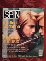 Rare Spin Music Magazine January 1996 Madonna Pj Harvey Year In Review - £15.58 GBP
