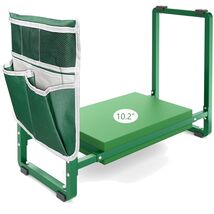 Multi-Purpose Garden Kneeler &amp; Seat - 10.2" Thick EVA Cushion, Supports ... - $93.01