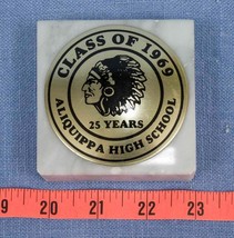 Vintage Marble Paperweight Aliquippa High School Class from 1969 DQ-
sho... - £41.63 GBP