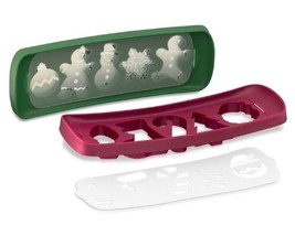 Chef&#39;n Holiday Rocker Cookie Cutter Set of Two Rockers with Decorating S... - $29.70