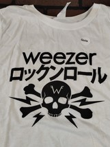 Weezer - Giapponese Bianco Baby Doll ~ Mai Indossato ~ Junior XXL - £13.44 GBP