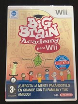Wii Nintendo Big Brain Academy for wii includes manual.Pal.España - £5.49 GBP