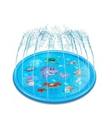 Splash Play Mat 68 inch Large Size Inflatable Sprinkler Pad (a) - £97.83 GBP