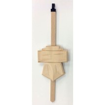 Unfinished Chalet Cuckoo Pendulum – 2-1/2″ x 3″  CC-364 - $14.55