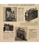 1936 Kodak Cameras Advertisement Christmas Six-16 Cine-Kodak Retina E90F1 - $454.76 MXN