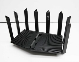 TP-Link Archer AXE7800 AXE95 Tri-Band Wi-Fi 6E Router - Black image 3