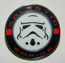 Star Wars Galactic Empire Stormtrooper Helmet Metal Enamel Pin 2007 NEW UNUSED - £6.26 GBP