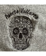 Dia de los Muertos Puerto Vallerta Grey T Shirt Sz L - €11,86 EUR Dia de los Muertos Puerto Vallerta Grey T Shirt Sz L - €11,86 EUR