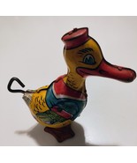 Vintage J. Chein Tin Walking Sailor Duck Wind Up Toy 1930’s Waddling - $49.49