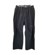 REI Rain Pants Mens Black E1 Elements Side Zips Nylon Pullover  XXL 30L - £25.62 GBP