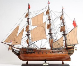 Ship Model Watercraft Traditional Antique HMS Surprise Boats Sailing Wood - £1,158.26 GBP