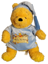 Disney Sleepy Time Winnie the Pooh Plush Stuffed Animal - £11.84 GBP