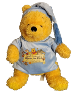 Disney Sleepy Time Winnie the Pooh Plush Stuffed Animal - £12.02 GBP