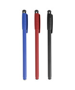 Targus AMM0601TBUS STYLUS &amp; PEN (3-PACK) (BLACK/BLUE/RED) - $860.63 MXN