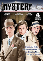 Mystery Classics Vol. 5 - 4 Movies DVD Eyes in Night, Kennel Murder, Limping Man - £5.05 GBP