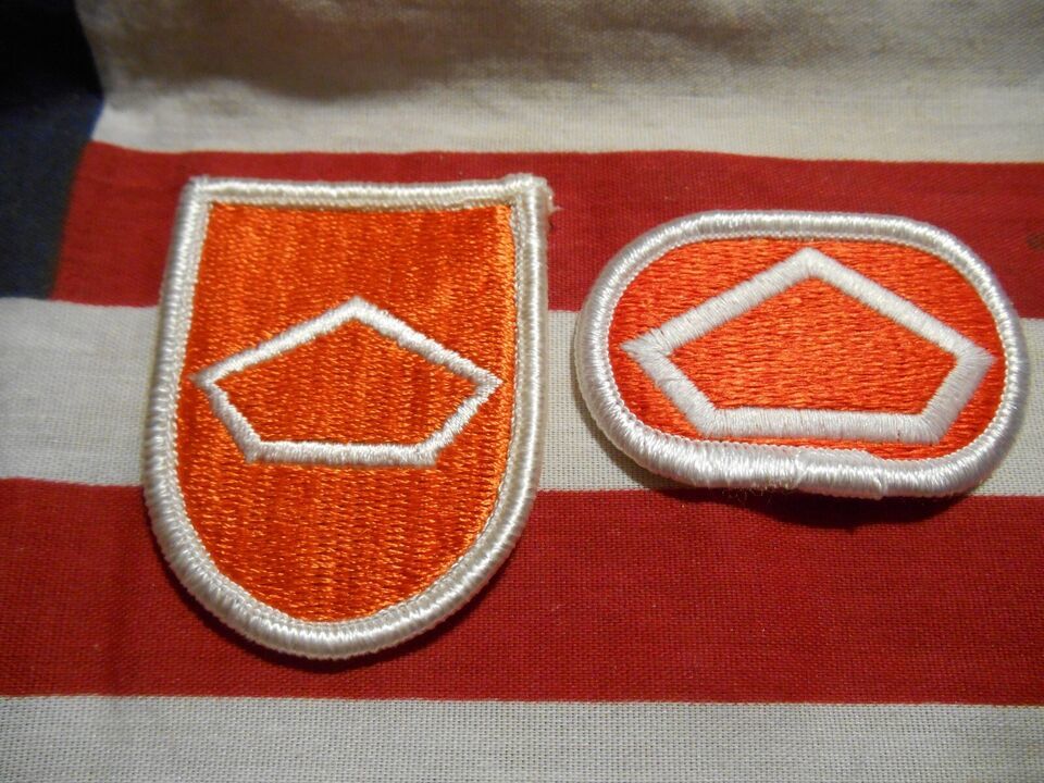82nd Airborne Division Signal Battalion Airborne Beret Flash &amp; Para Oval... - $7.43