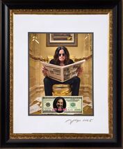 OZZY OSBOURNE VERY RARE 14K GOLD Man Cave by Jaye Metcalfe - $881.32 MXN
