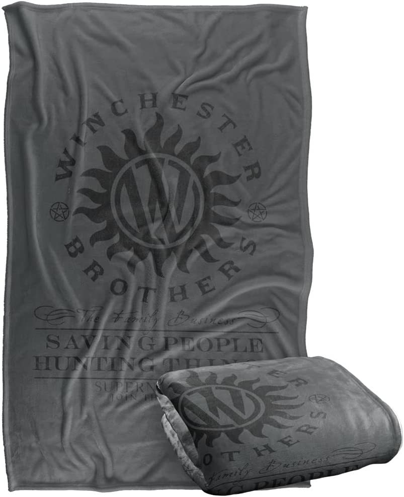 Supernatural Winchester Anti Possession Silky Touch Super Soft Throw Blanket 36" - $51.99
