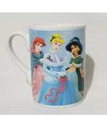 Disney 6 Princess 2008 Christmas Coffee Tea Cup Mug  Cinderella Snow White - $11.26 CAD