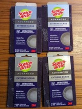 Lot of 8 Scotch-Brite 3M Advanced Extreme Scrub Scour Pads (4 packs of 2) - £14.65 GBP