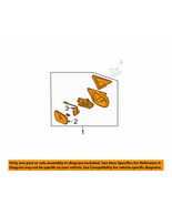 OEM 05 Honda Civic Door Side Rear View-Mirror Assy Left 76250S5BA01ZF Bl... - $3,630.98 MXN