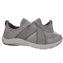Ryka Paloma Gray Crisscross Empower Slip-On Sneaker - £33.06 GBP
