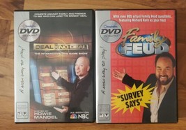 Deal or No Deal: The Interactive DVD Game Show &amp; Family Feud DVD Game Lot Of 2 - £13.19 GBP