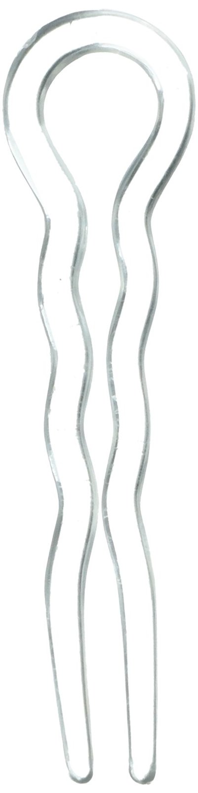 Caravan Large Crink Hair Pin Shell (Pack of 2) 3-1/2&quot; - $4.99