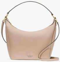 Kate Spade Leila Shoulder Bag Warm Beige Leather KB694 NWT Purse $399 Retail - £111.31 GBP