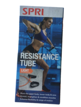 NEW Spri Light Resistance Tube with Exercise Guide - £11.18 GBP