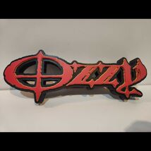 OZZY OSBOURNE 3D Shelf/Wall Sign  Gothic Ozzfest Logo Collectible Decor - $24.99