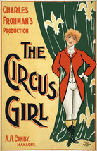 Vintage style Quality art print POSTER.The Circus Girl&quot;Room art Wall Decor.1136 - $17.82+