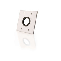 C2G 40546 1.5IN GROMMET CABLE PASS THROUGH DOUBLE GANG WALL PLATE - BRUS... - $58.96