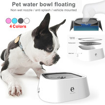 Pet Feeding Bowls Not Wetting Mouth No Spill Cat Bowl Prevent Splashing Water Fe - £28.57 GBP+