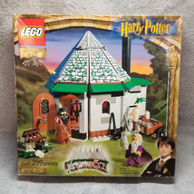 LEGO 4707 Harry Potter Sorcerer&#39;s Stone Hagrid&#39;s Hut 100% Complete w Box Manual - £70.75 GBP
