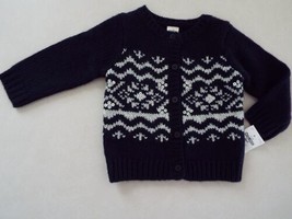 OSHKOSH B&#39;GOSH Infant Girl Cardigan Sweater size 9M New - $12.86