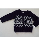 OSHKOSH B&#39;GOSH Infant Girl Cardigan Sweater size 9M New - £10.11 GBP