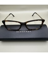 Burberry B 2120 3001 Eyeglasses &amp; Case Brown  Tortoise Temples 53mm READ - $53.06 CAD