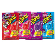 Dip Loko Booom! Strawberry Popping Candy | .39oz | Mix &amp; Match | Fast Shipping - £7.33 GBP+