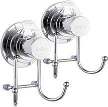 Suction Cup Towel Hooks, A Shower Towel Holder For The Bathroom, And A - £25.53 GBP