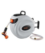 Retractable Hose Reel Water Hose Reel 100&#39;x1/2&quot; 180° Swivel Wall-Mounted... - $109.06