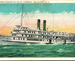 Steamer Kingston On the St Lawrence 1000 Islands New York NY UNP 1920s P... - $3.91