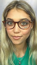 New Ray-Ban RB 5356 5609 52mm Brown Havana Women&#39;s Eyeglasses Frame - $1,494.37 MXN